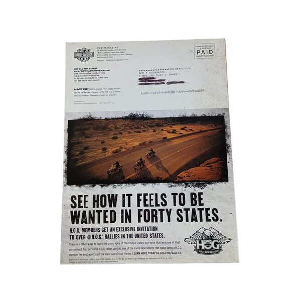 Harley Davidson Enthusiast HOG Magazine #028 2014 - Picture 2 of 7
